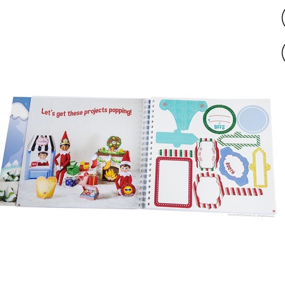 Elf On The Shelf Super Hero costume & Elves at Play 30 pop-out project book - Picture 5 of 12